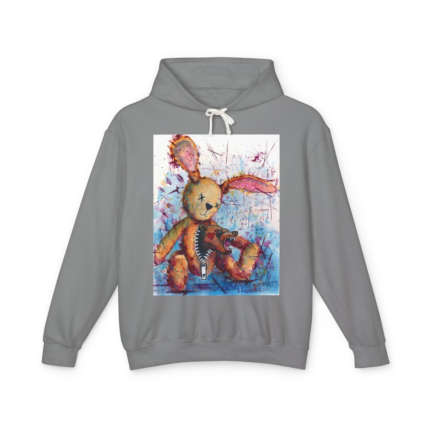 Release the animal within and let it roar - Lightweight Hoodie