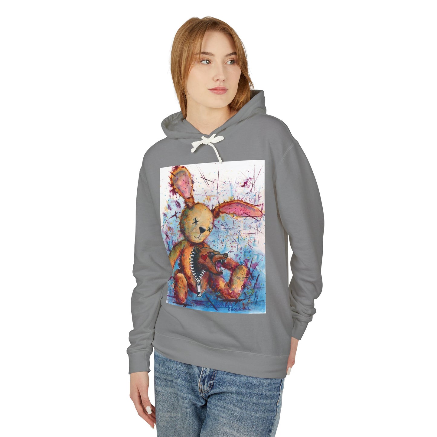 Release the animal within and let it roar - Lightweight Hoodie