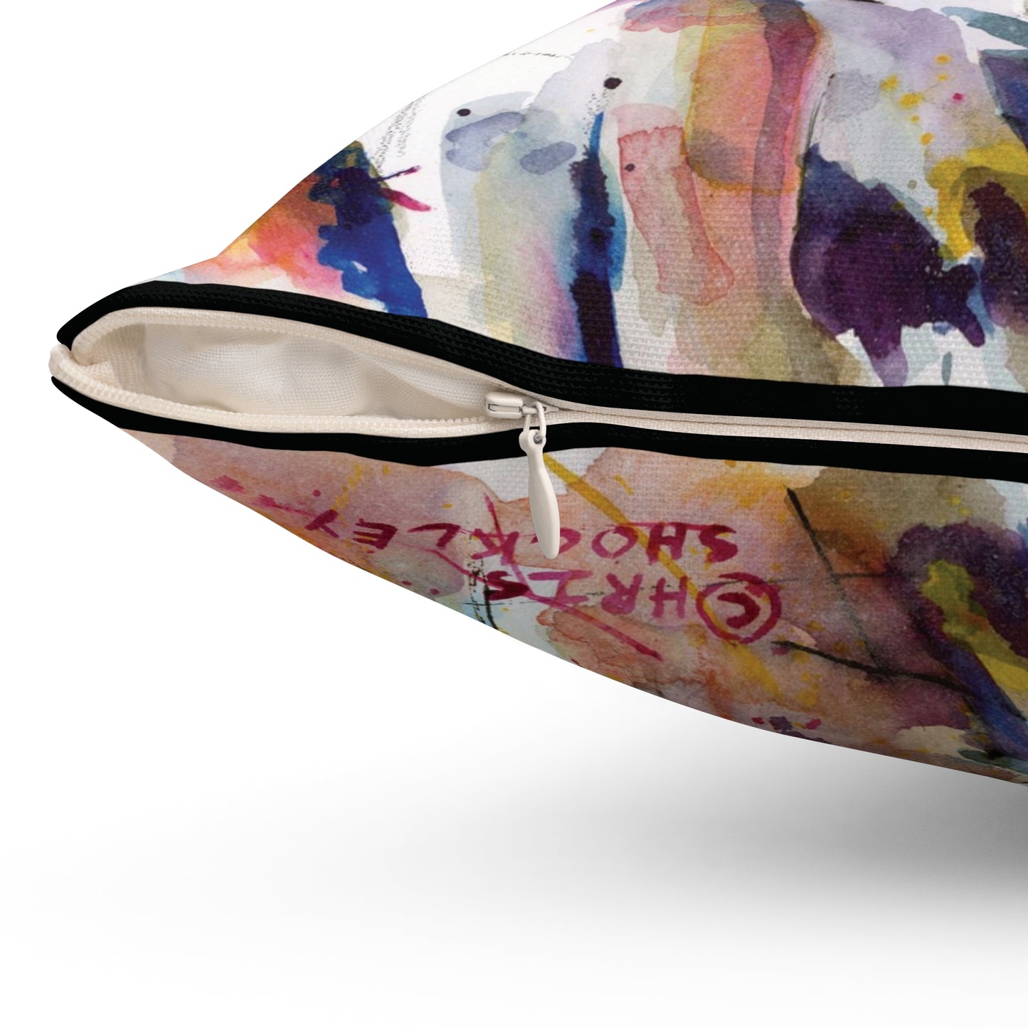 Low Frequency Infatuation - Spun Polyester Square Pillow