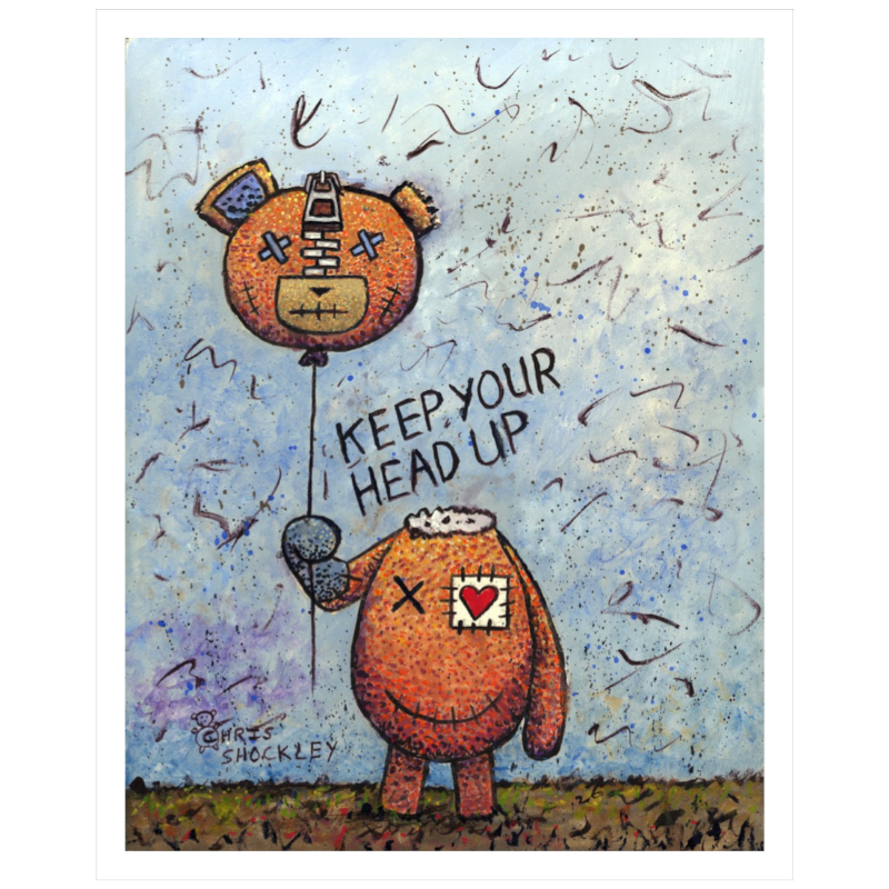 Keep Your Head Up. - Archival Matte Giclee Print