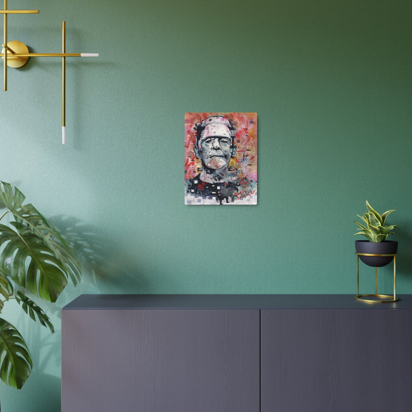 Frankenstein - Metal Art Print