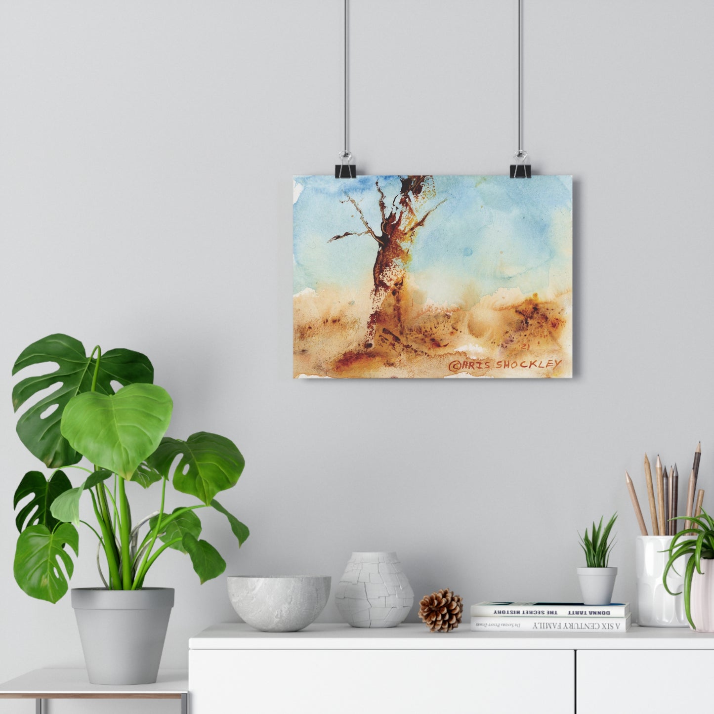 Golden Ghost - Giclée Art Print