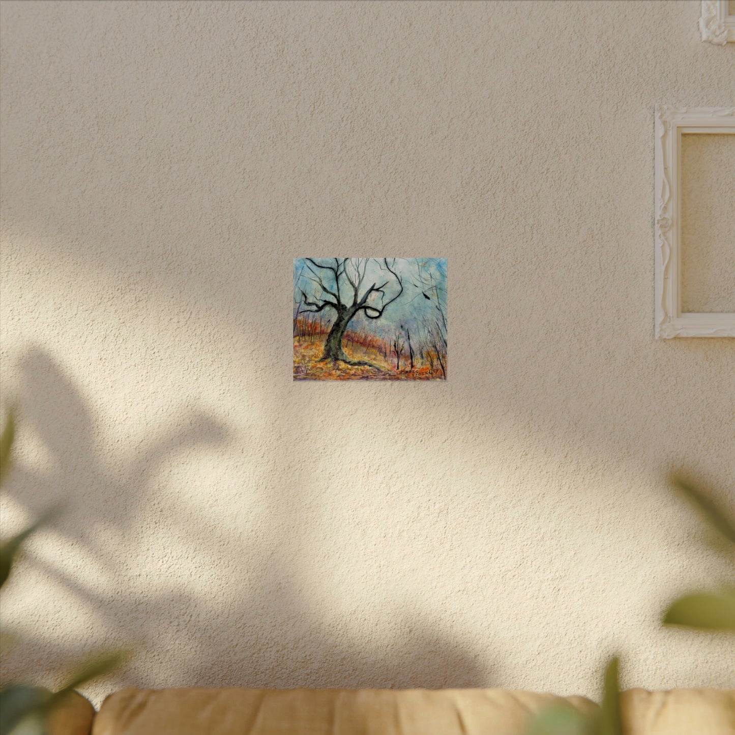 ‘tis autumn - Textured Watercolor Matte Print