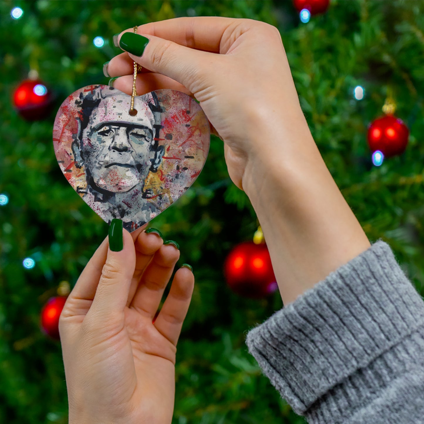 Frankenstein - Ceramic Ornament