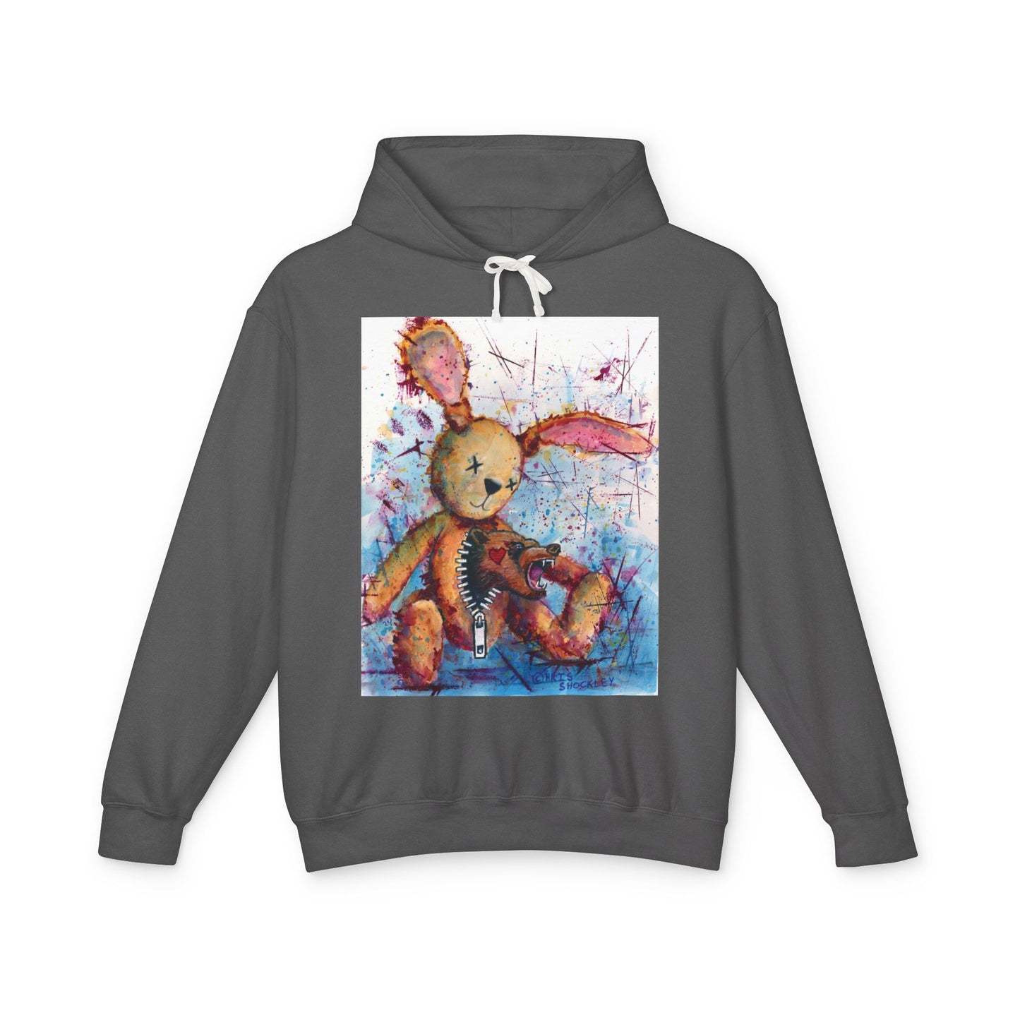 Release the animal within and let it roar - Lightweight Hoodie