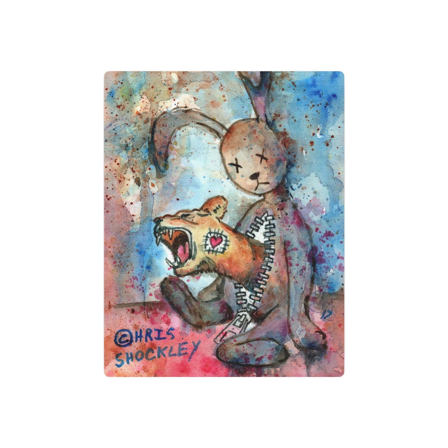 Hear Me Roar - Metal Art Print