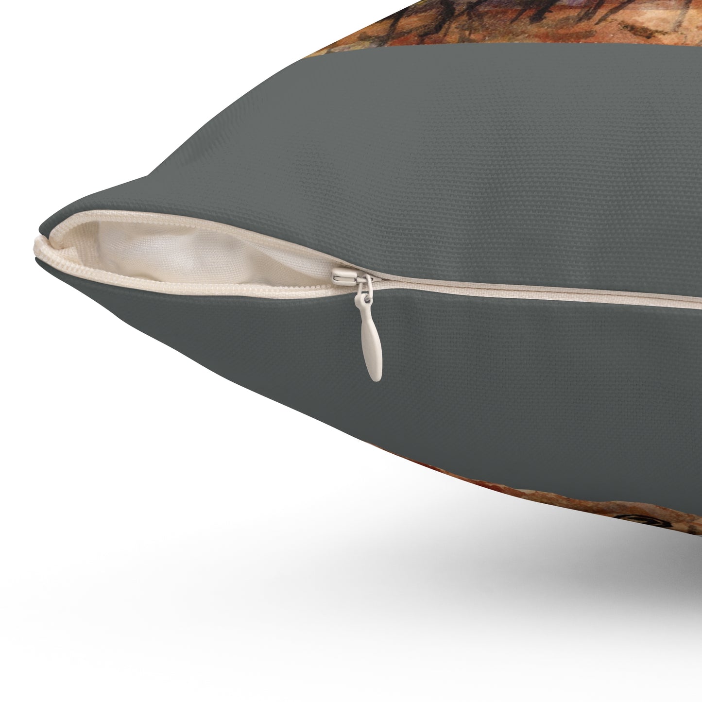 UNTITLED LANDSCAPE 1 - Spun Polyester Square Pillow