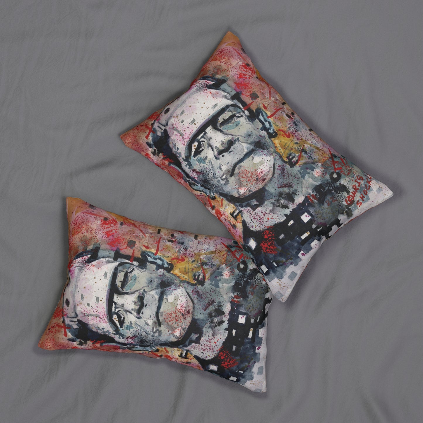 Frankenstein - Spun Polyester Lumbar Pillow