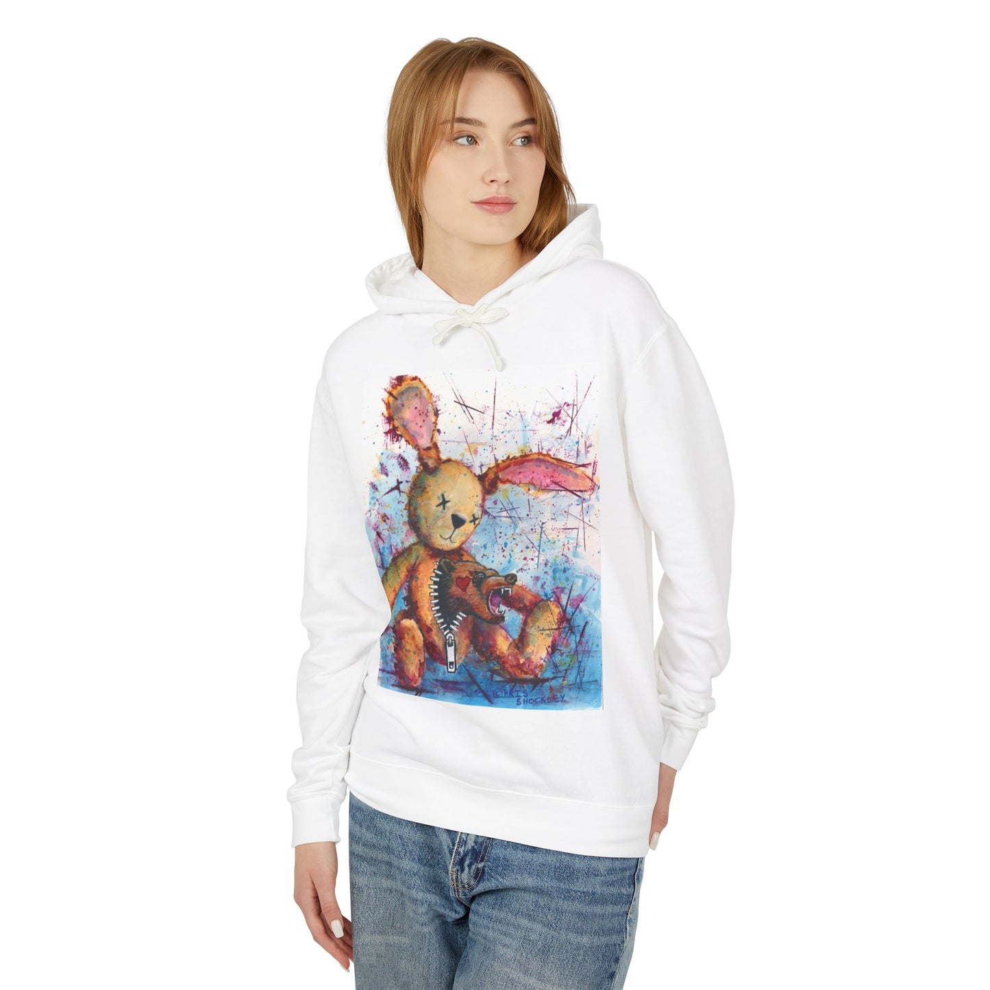 Release the animal within and let it roar - Lightweight Hoodie