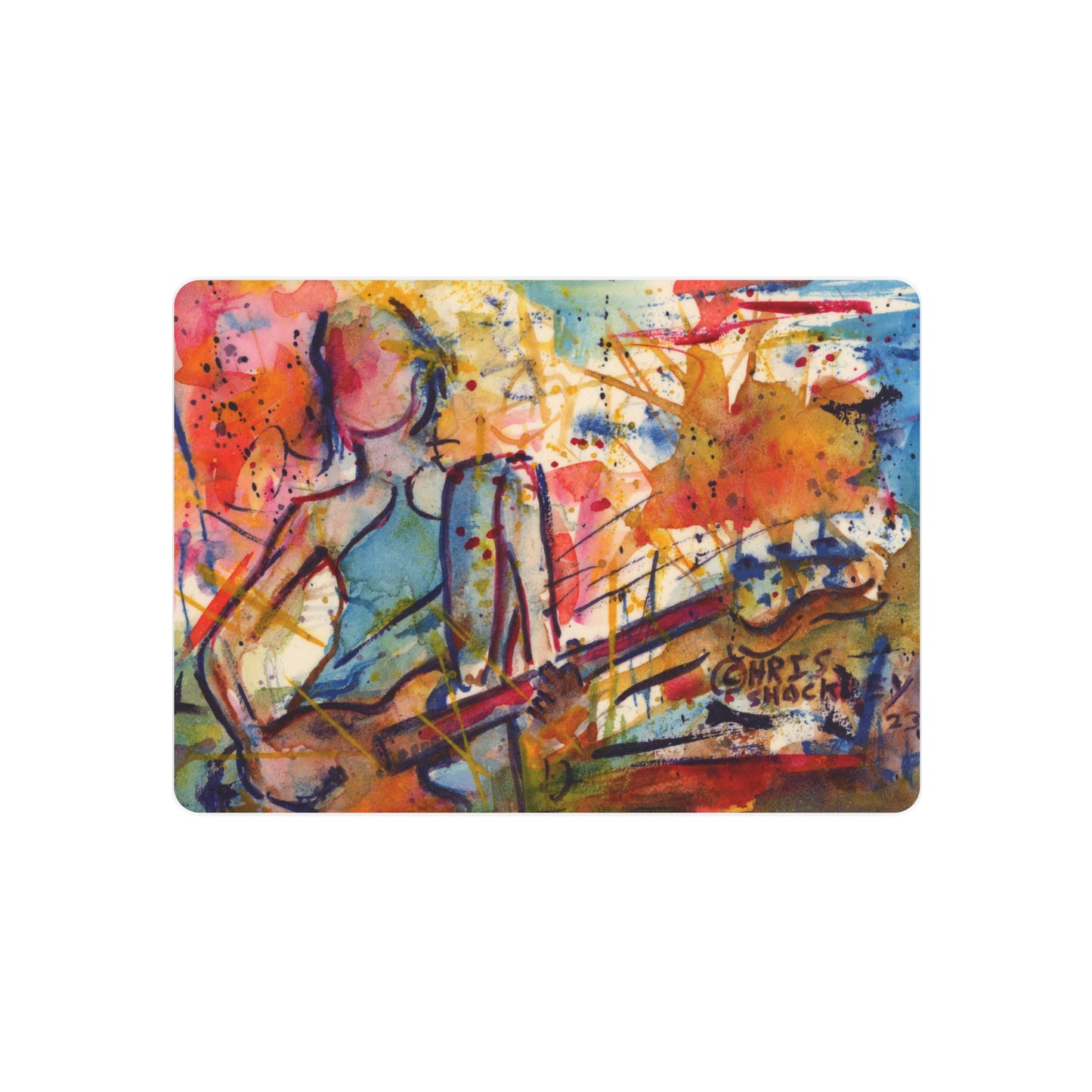 Low end noise and the space in between- Metal Art Print