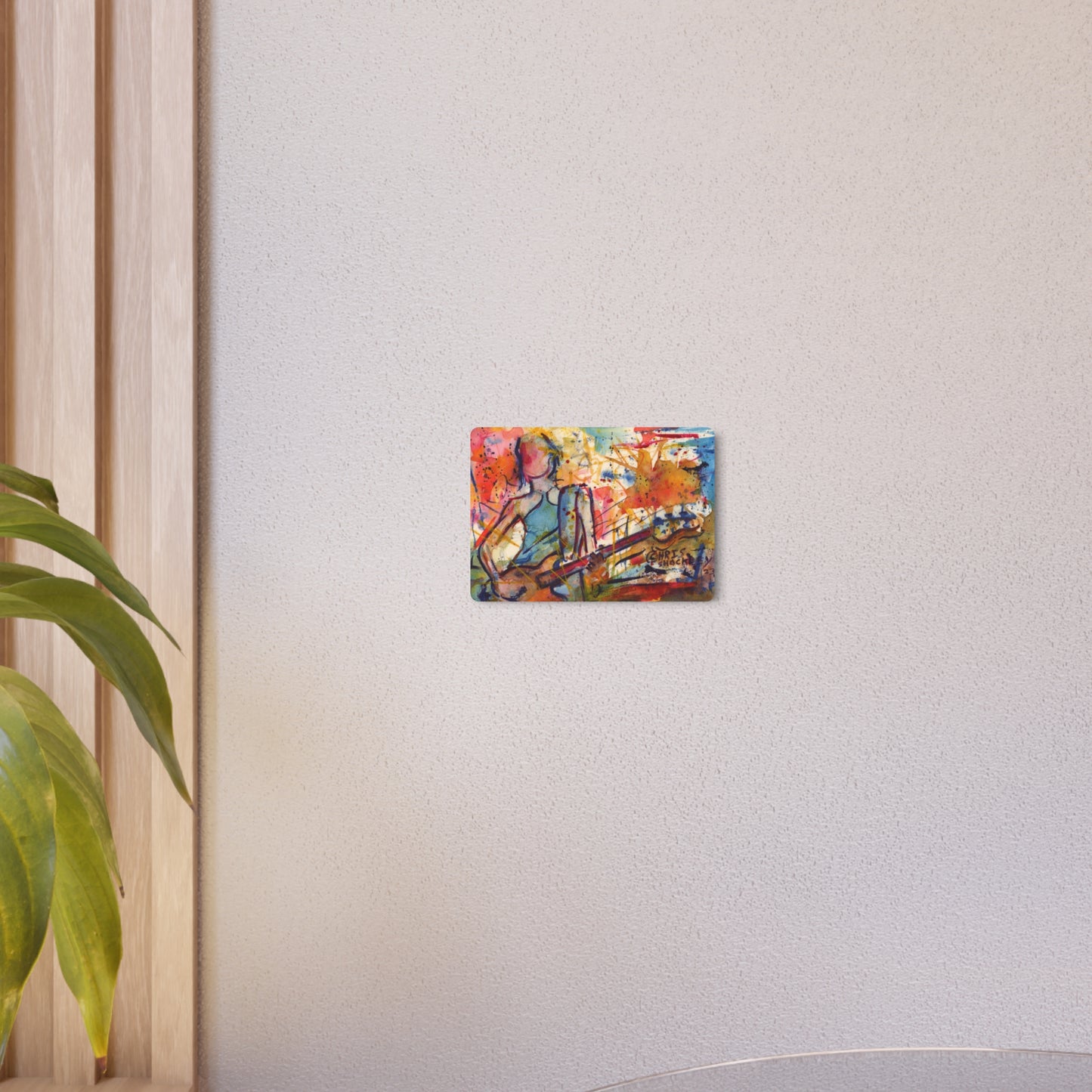 Low end noise and the space in between- Metal Art Print