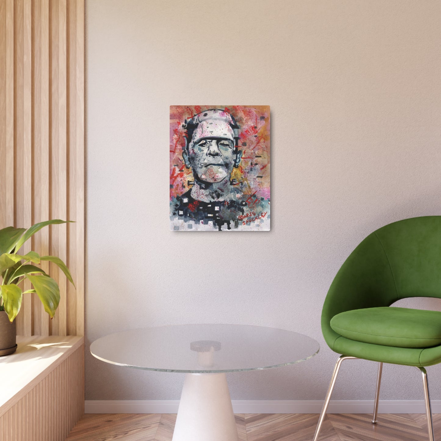 Frankenstein - Metal Art Print