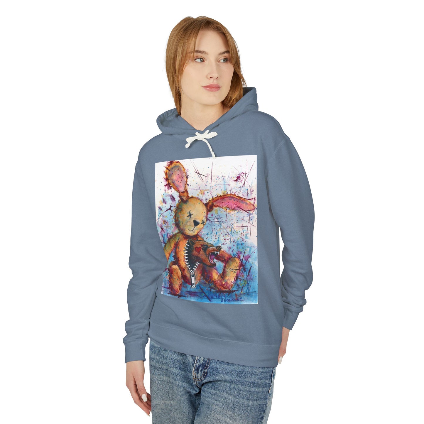 Release the animal within and let it roar - Lightweight Hoodie
