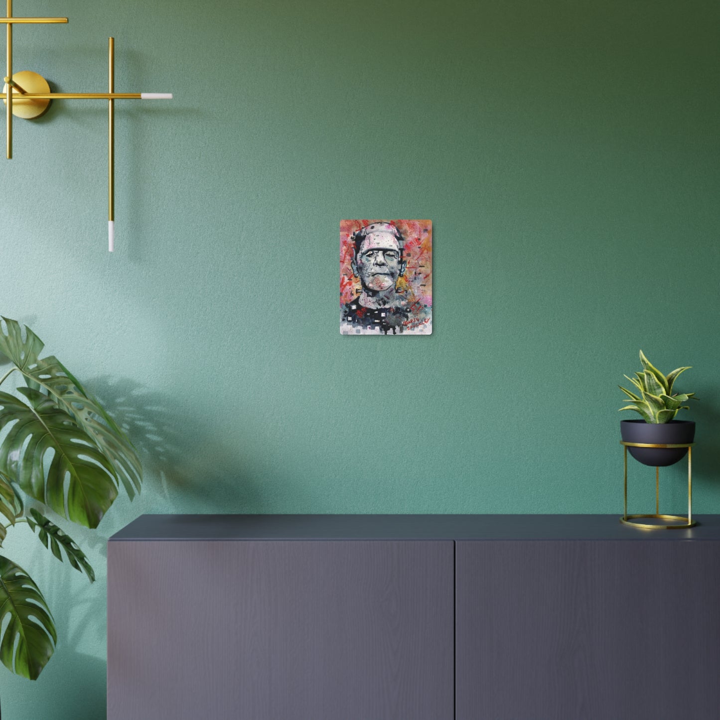 Frankenstein - Metal Art Print