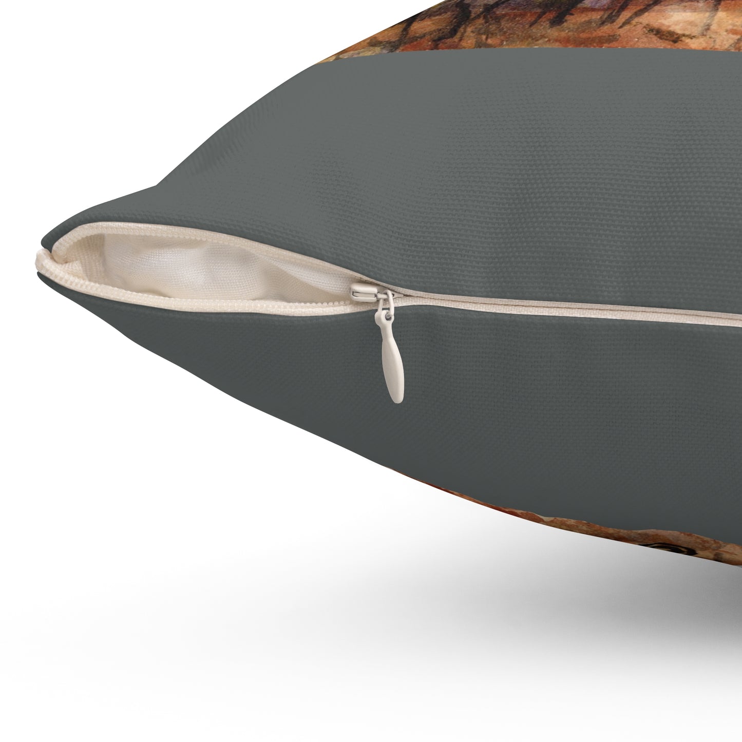 UNTITLED LANDSCAPE 1 - Spun Polyester Square Pillow