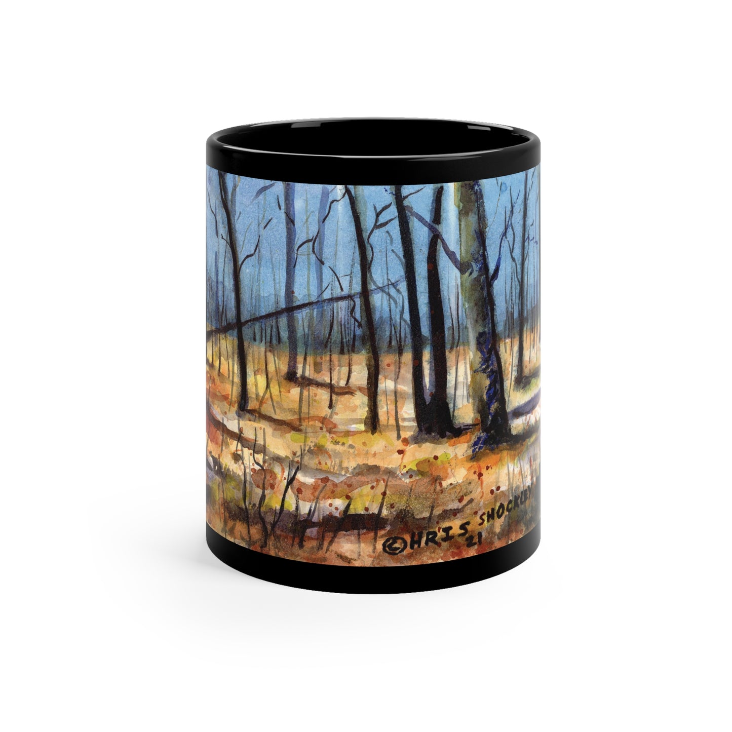 UNTITLED LANDSCAPE 1 - 11oz Black Mug