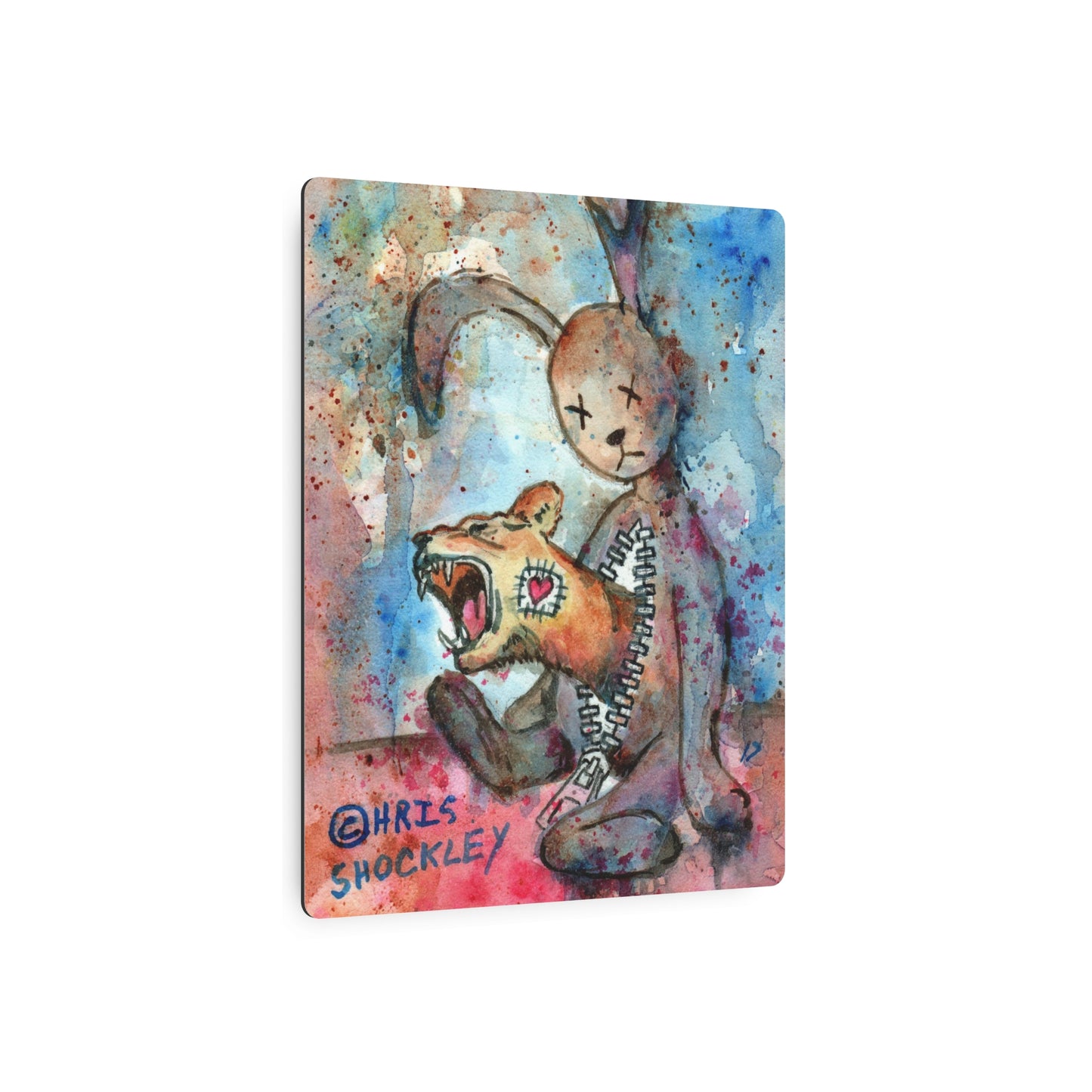 Hear Me Roar - Metal Art Print
