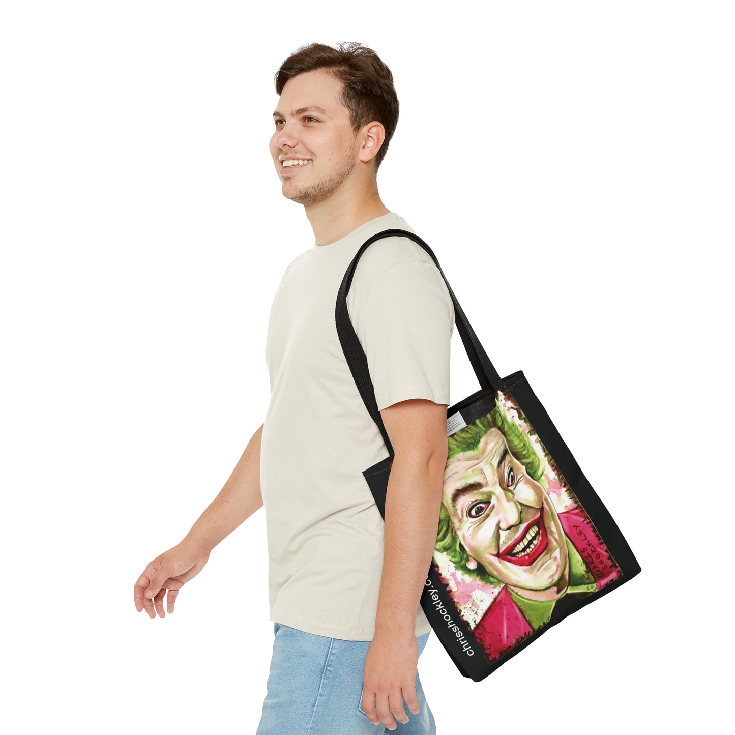 A JOKE A DAY KEEPS THE GLOOM AWAY - Tote Bag (AOP)