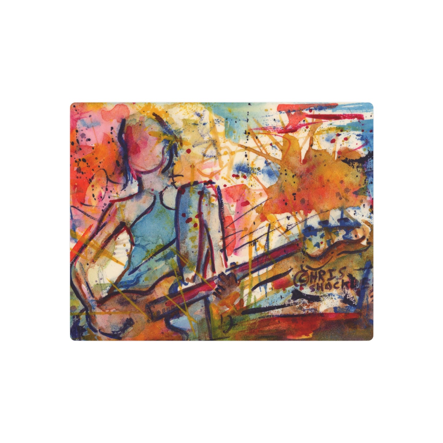 Low end noise and the space in between- Metal Art Print