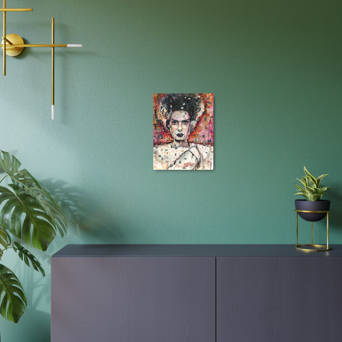 The Bride - Metal Art Print