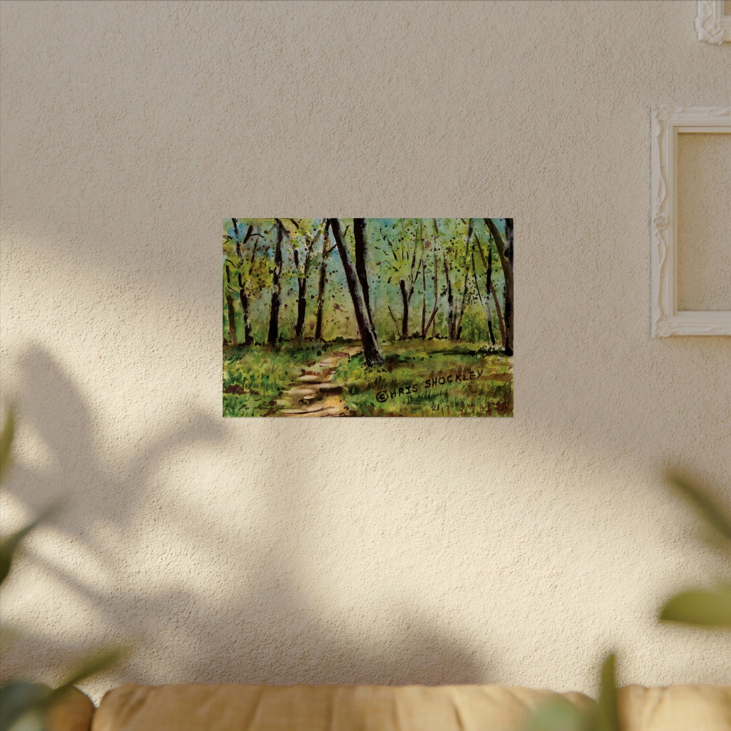 UNTITLED LANDSCAPE 2 - Textured Watercolor Matte Posters
