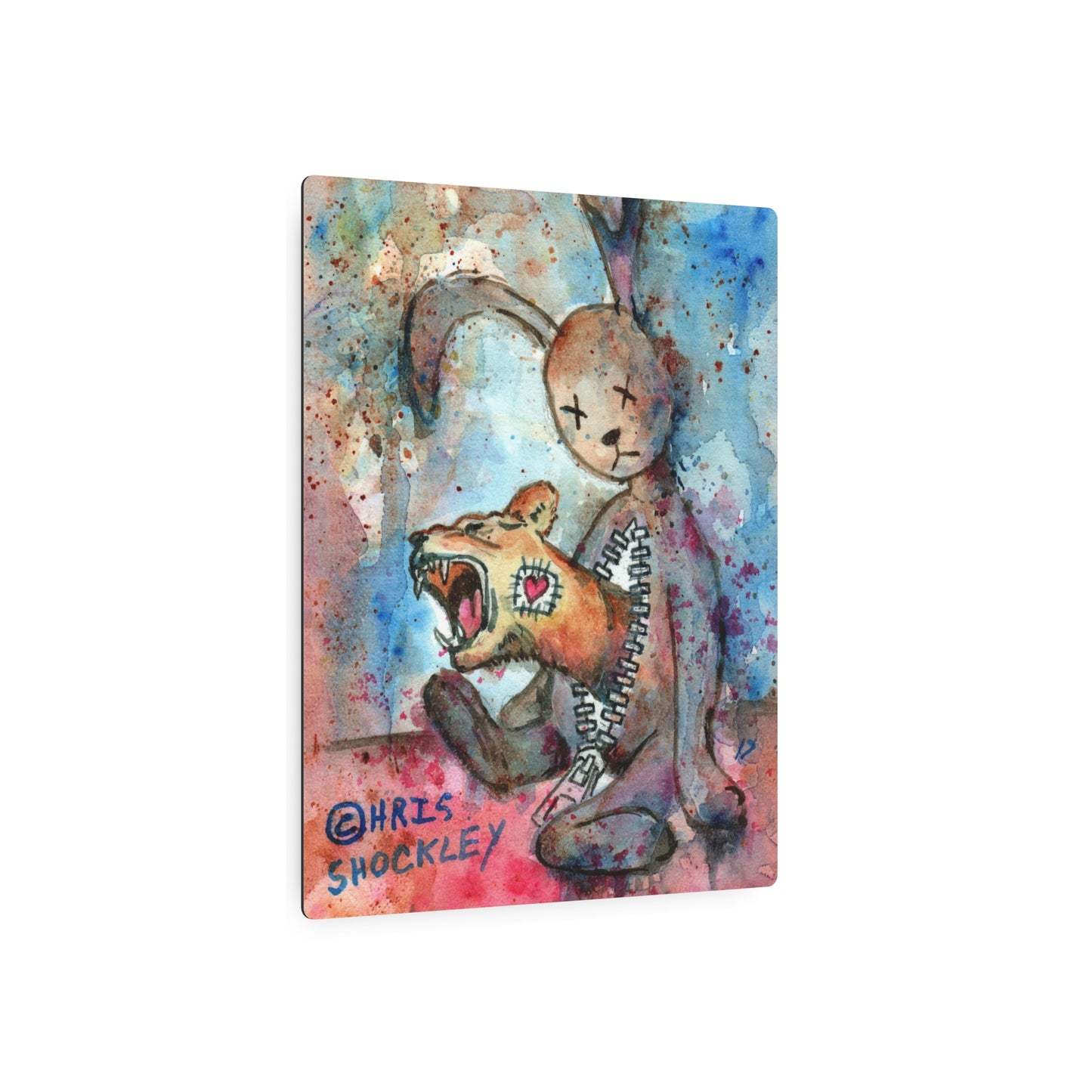 Hear Me Roar - Metal Art Print