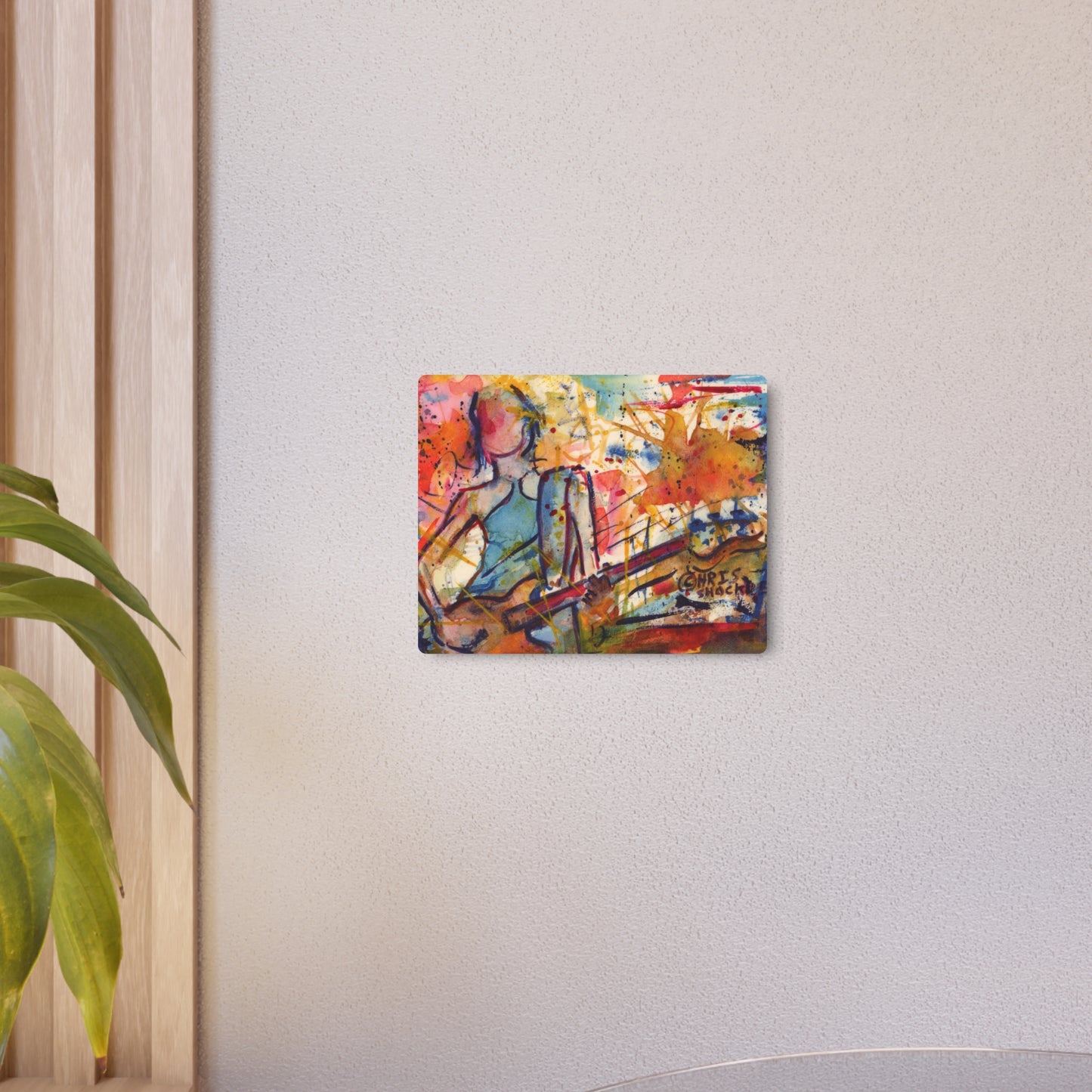 Low end noise and the space in between- Metal Art Print