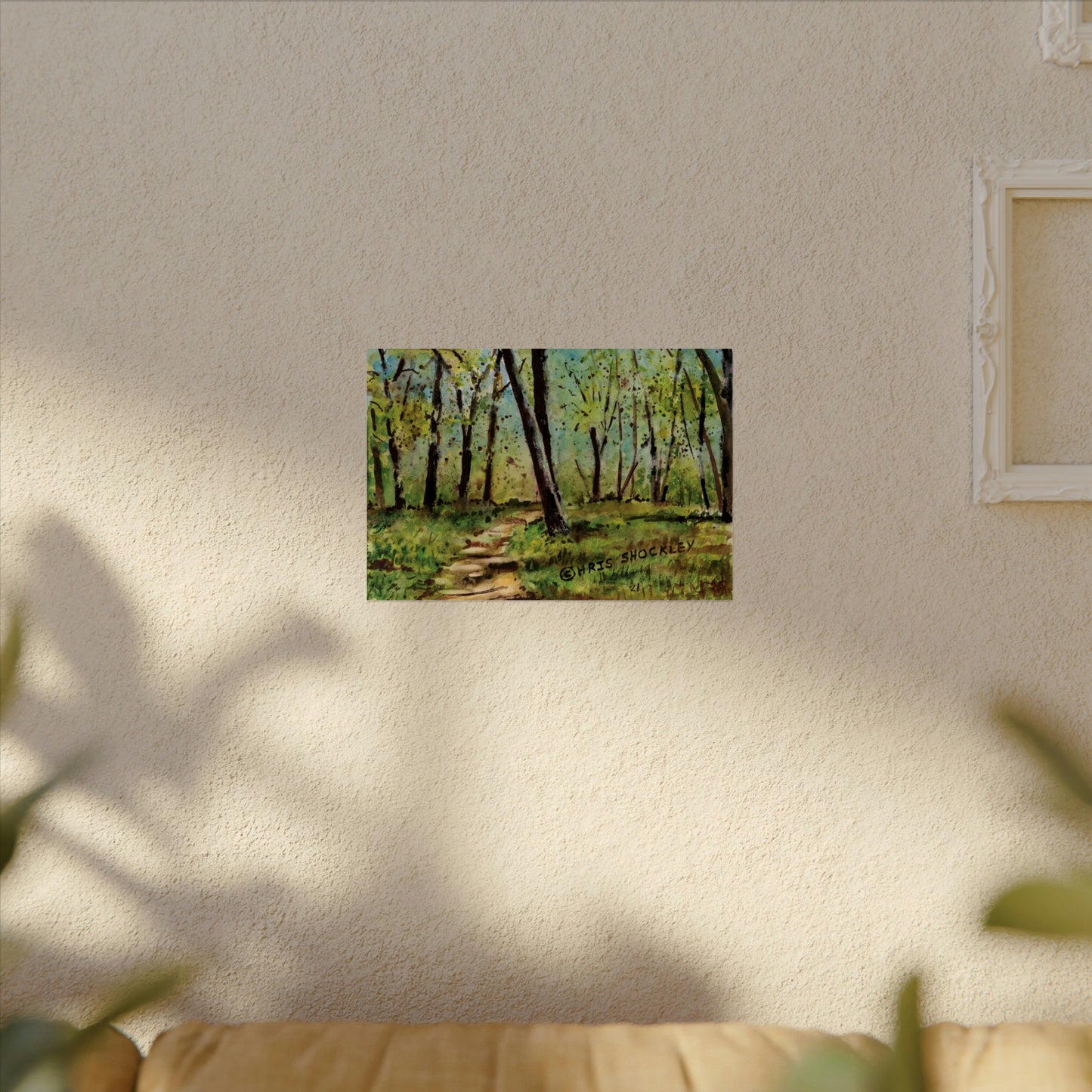 UNTITLED LANDSCAPE 2 - Textured Watercolor Matte Posters