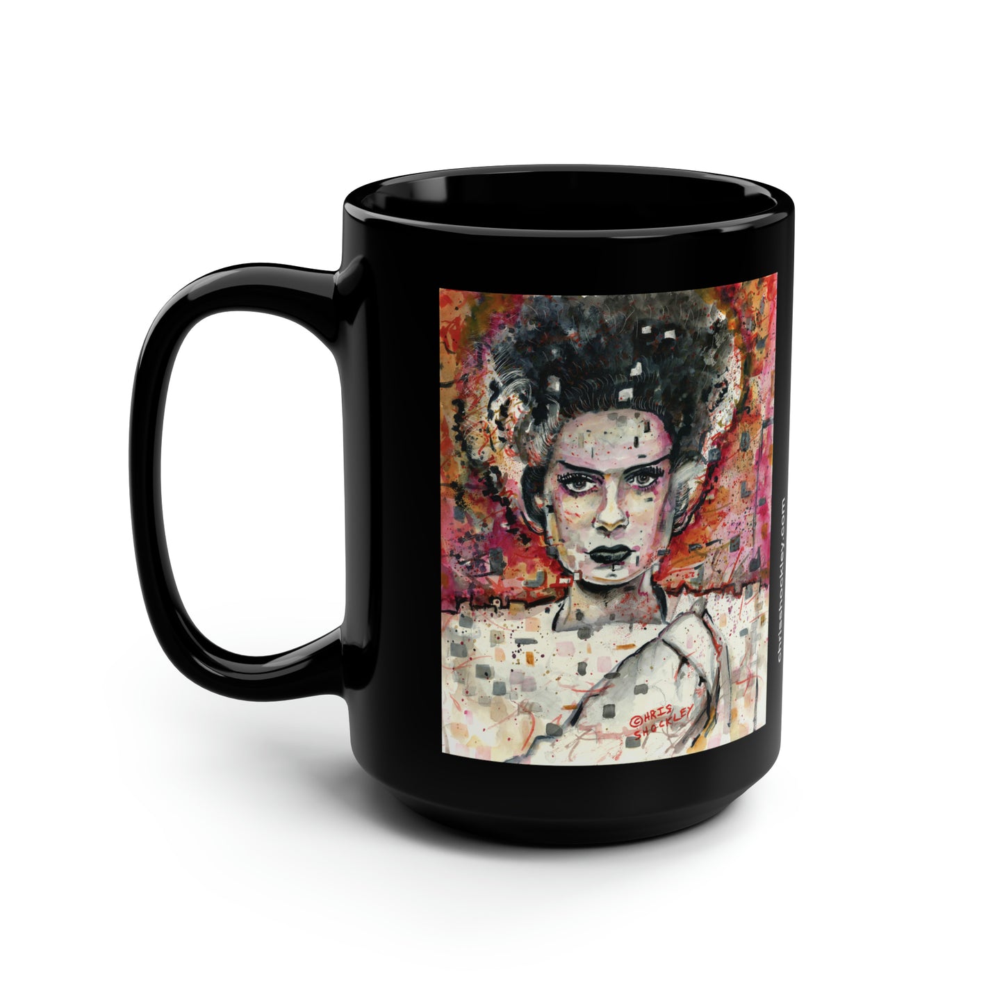 The Bride - Black Mug, 15oz