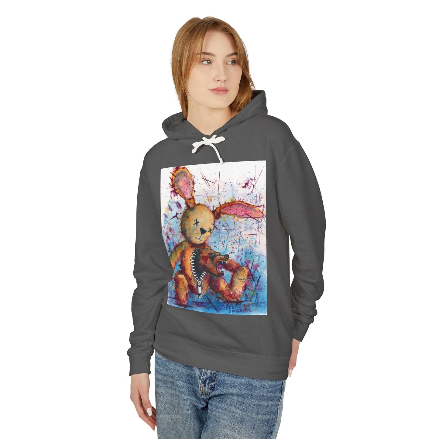 Release the animal within and let it roar - Lightweight Hoodie