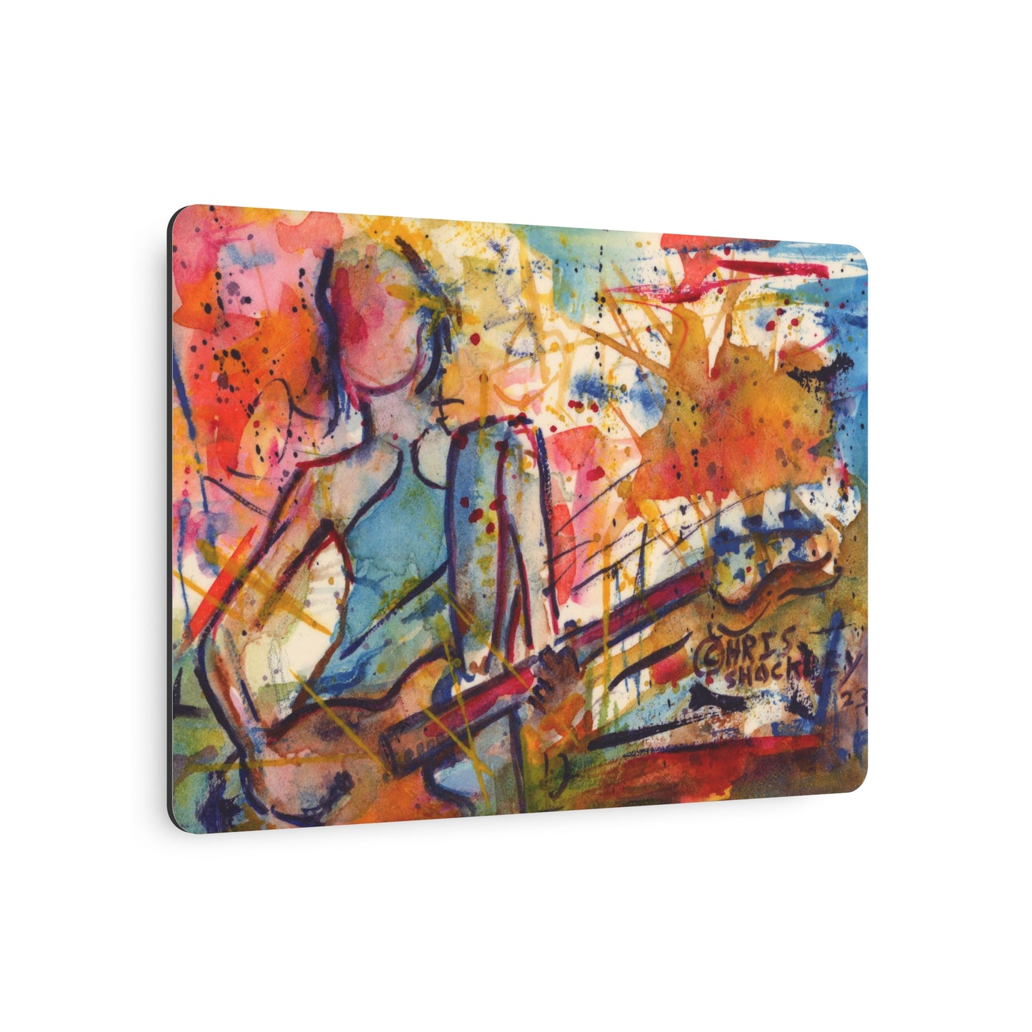 Low end noise and the space in between- Metal Art Print