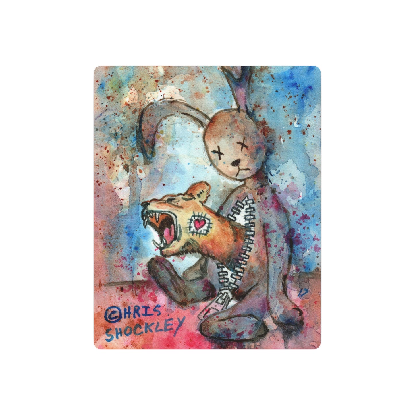 Hear Me Roar - Metal Art Print