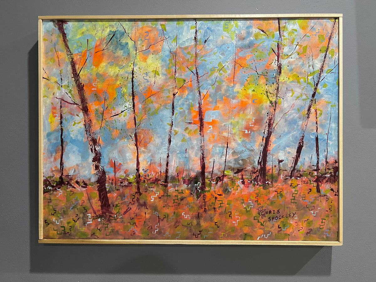 The Muted Flames of Fall (Summer’s Decay) - original painting