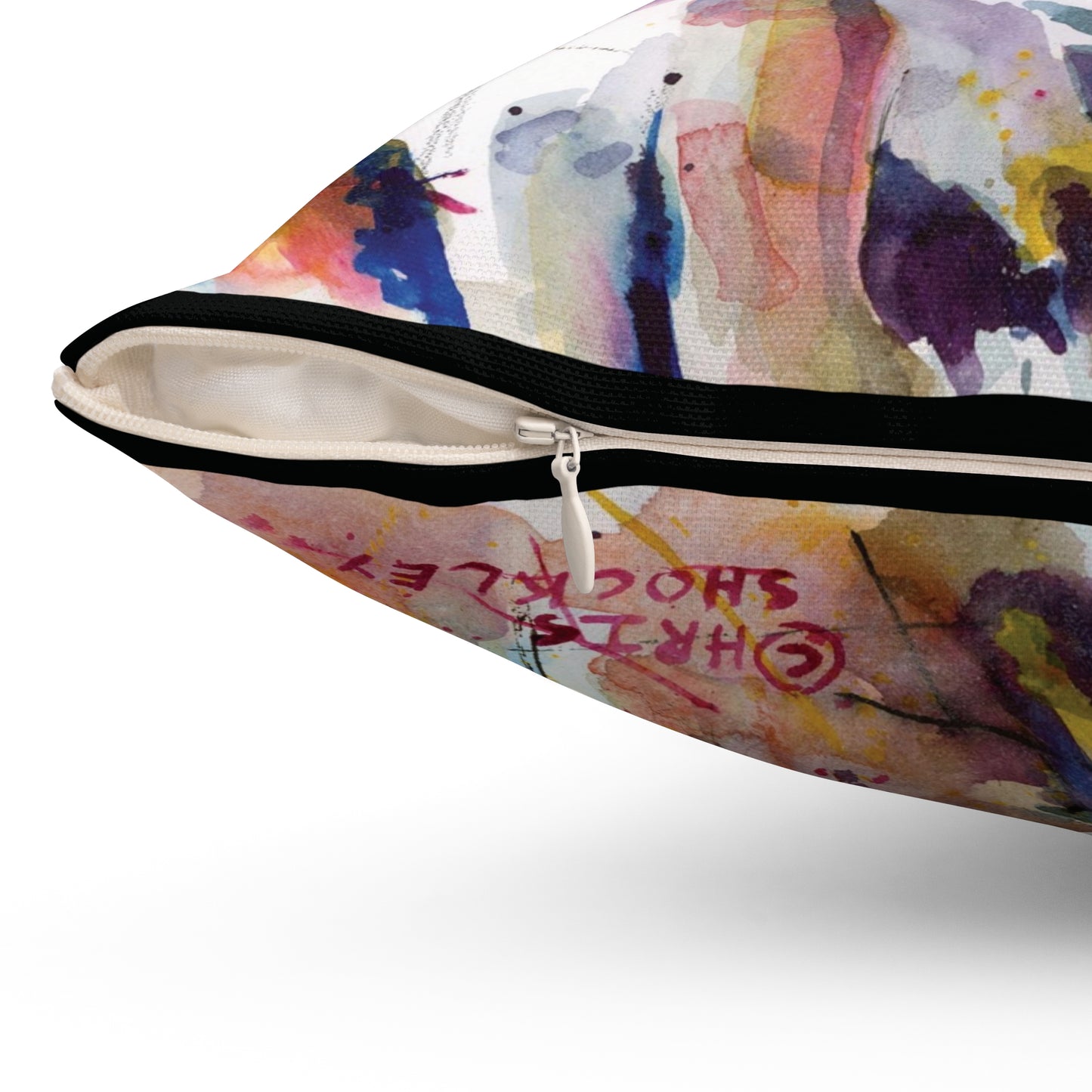 Low Frequency Infatuation - Spun Polyester Square Pillow