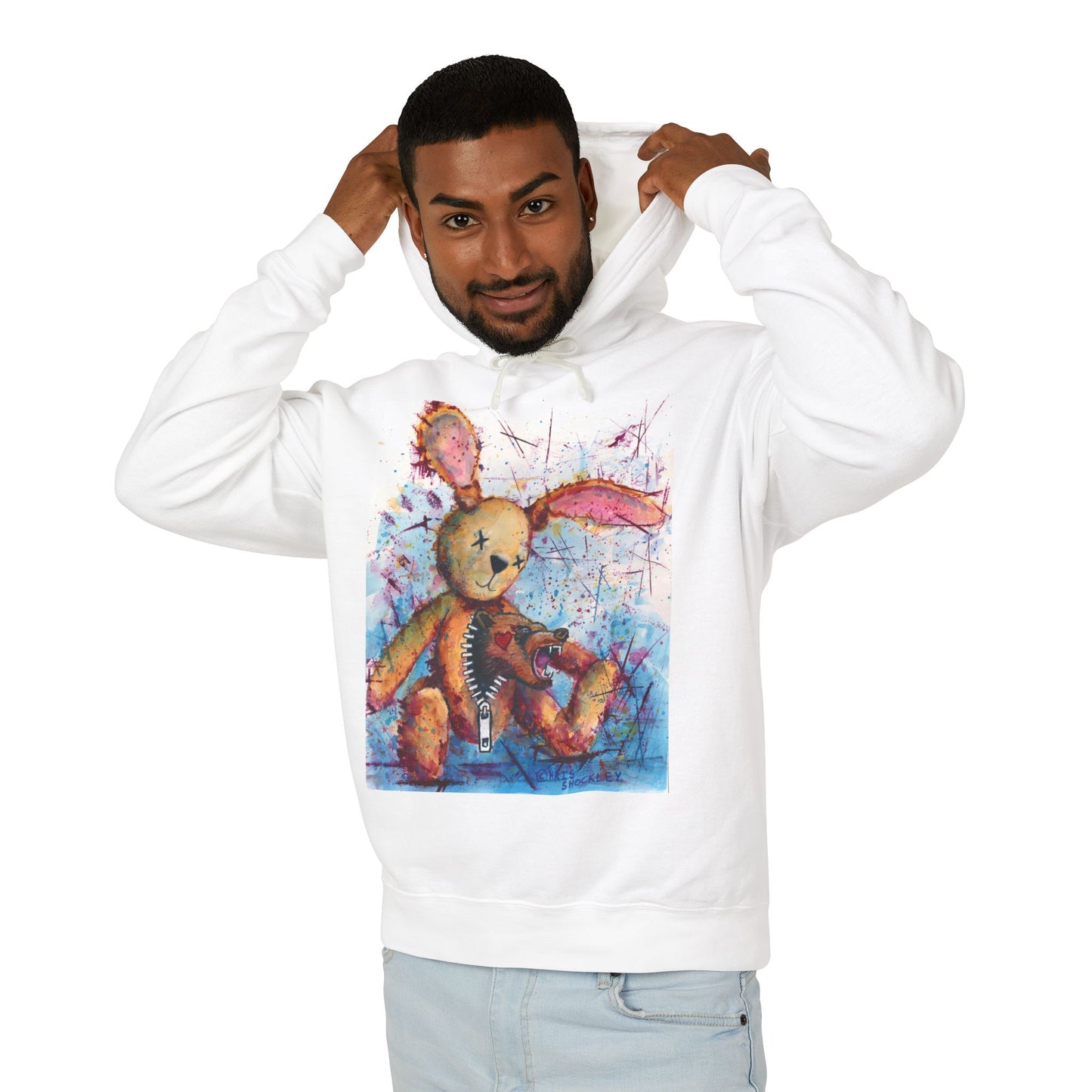 Release the animal within and let it roar - Lightweight Hoodie