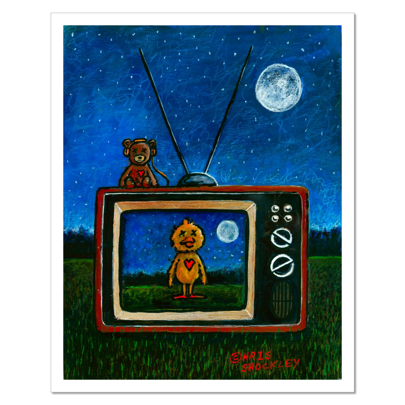 Tuned In - Archival Matte Giclee Print
