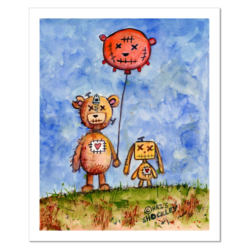 They're watching you. - Archival Matte Giclee Print