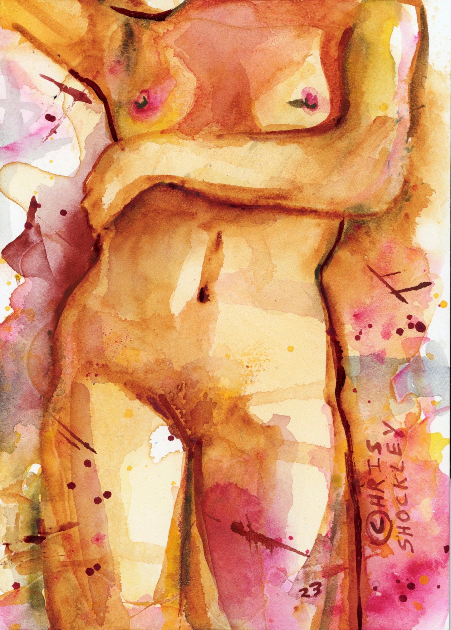 Radiant Echoes - original painting