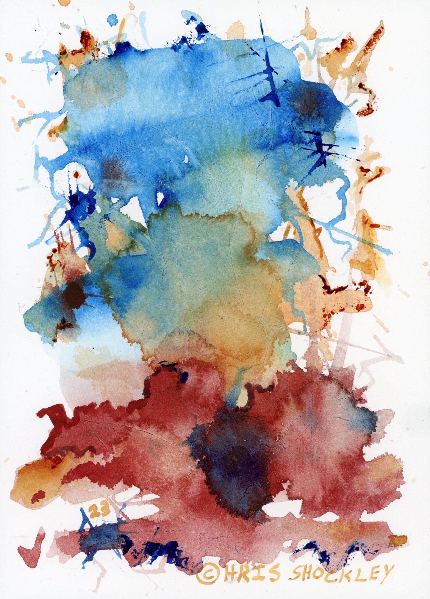 Ambient Echoes - original painting