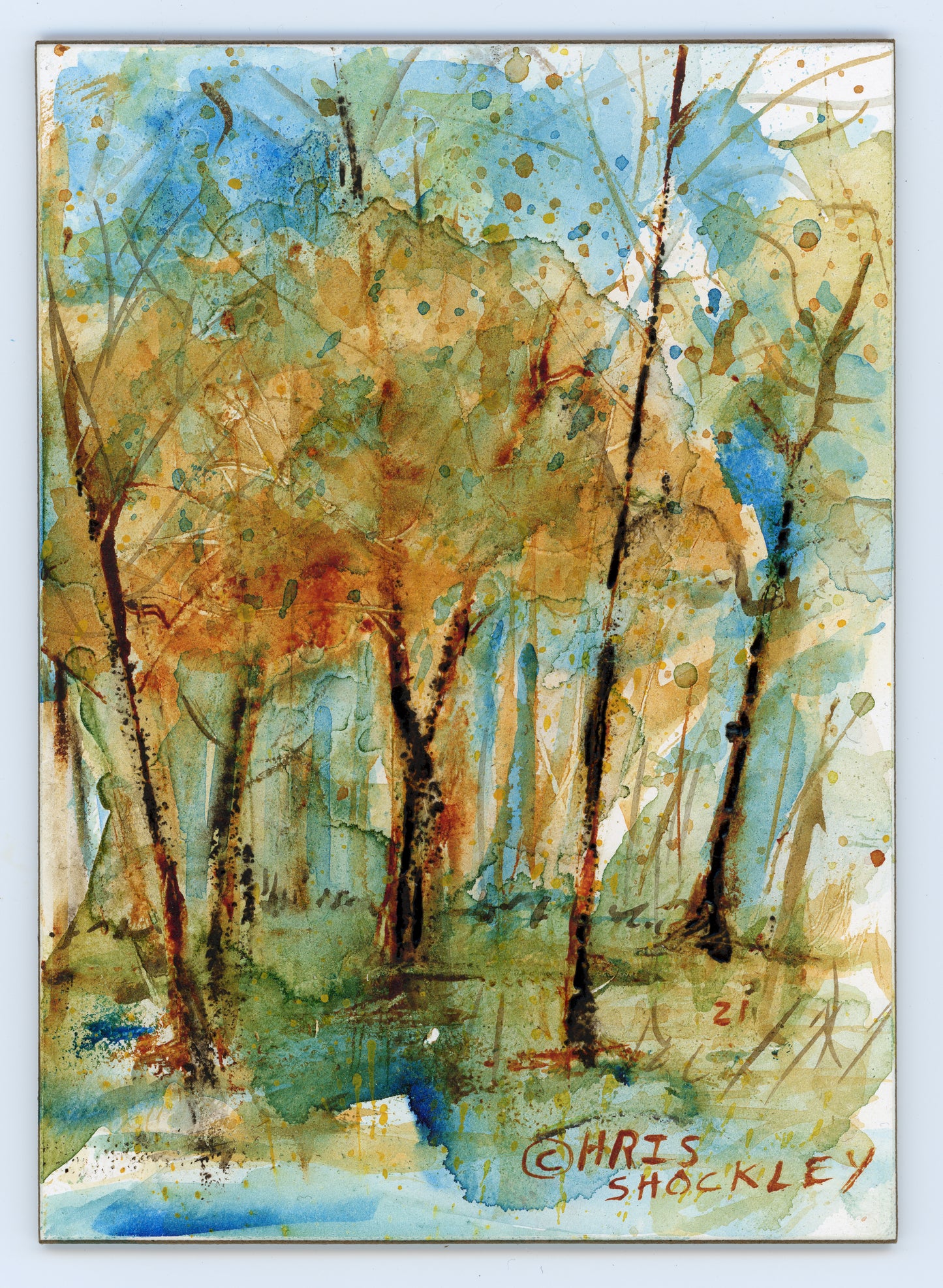 Untitled Landscape - original painting