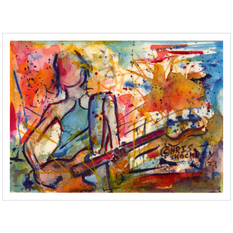 Low end noise and the space in between - Archival Matte Giclee Print