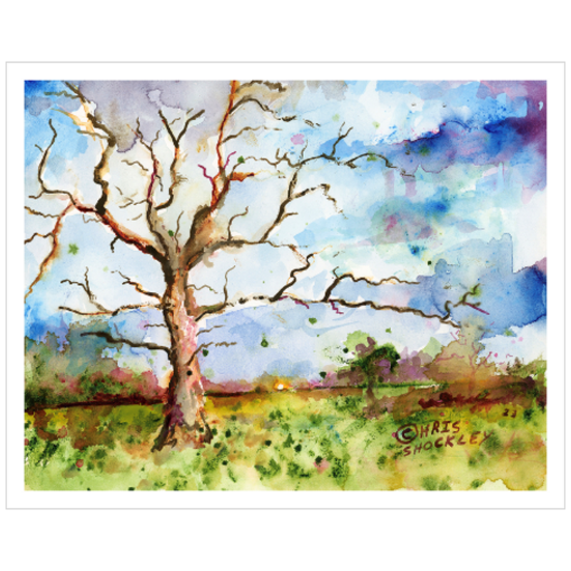 In the clearing stands a boxer - Archival Matte Giclee Print