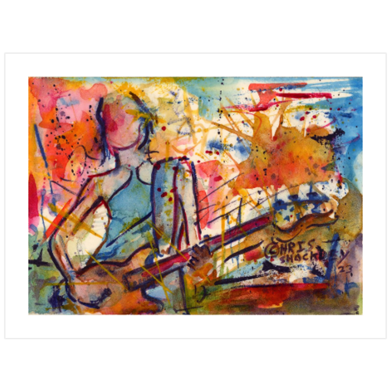 Low end noise and the space in between - Archival Matte Giclee Print