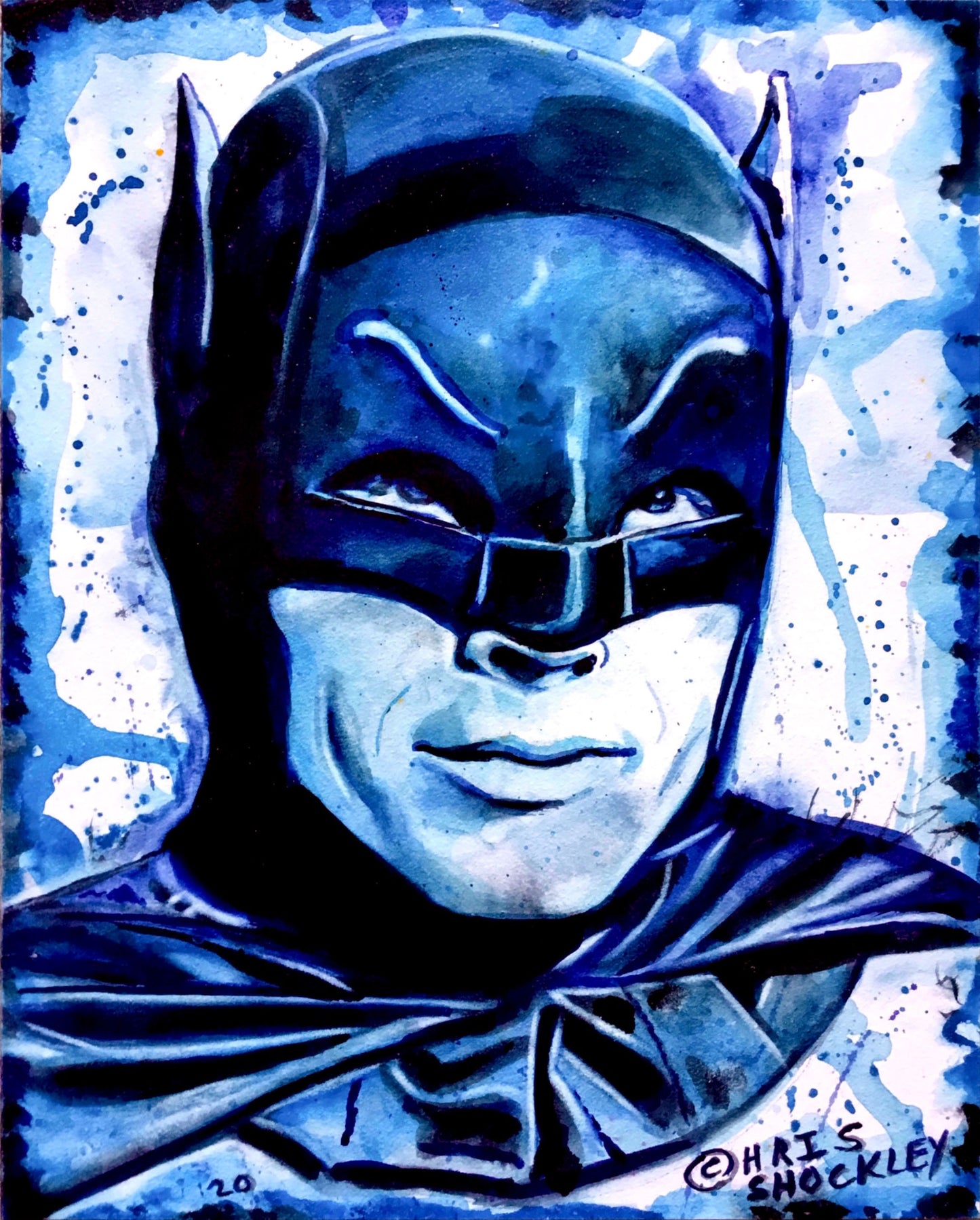 SAME BAT TIME - original painting