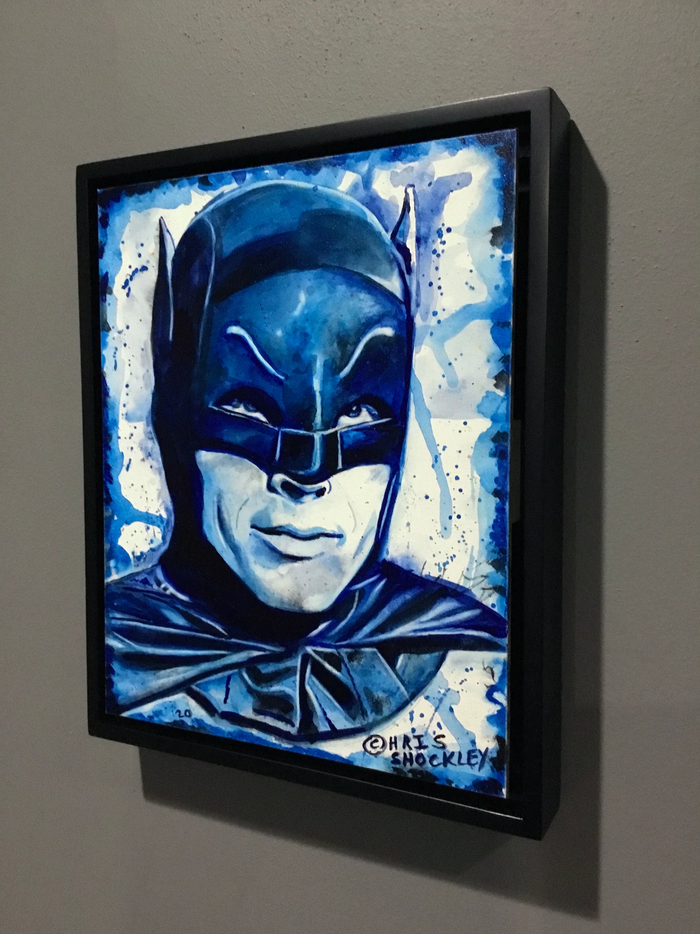 SAME BAT TIME - original painting