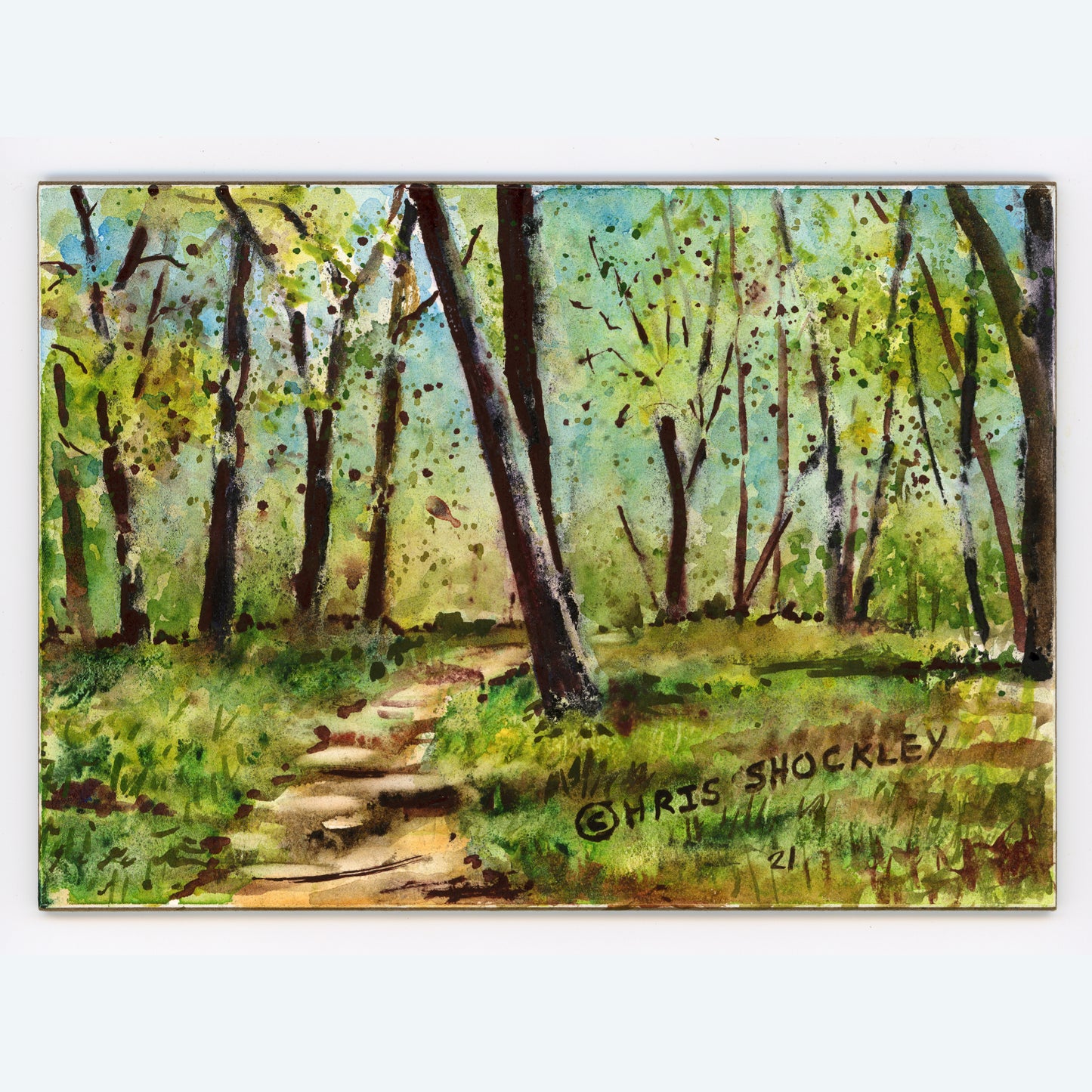 UNTITLED LANDSCAPE 2 - original painting