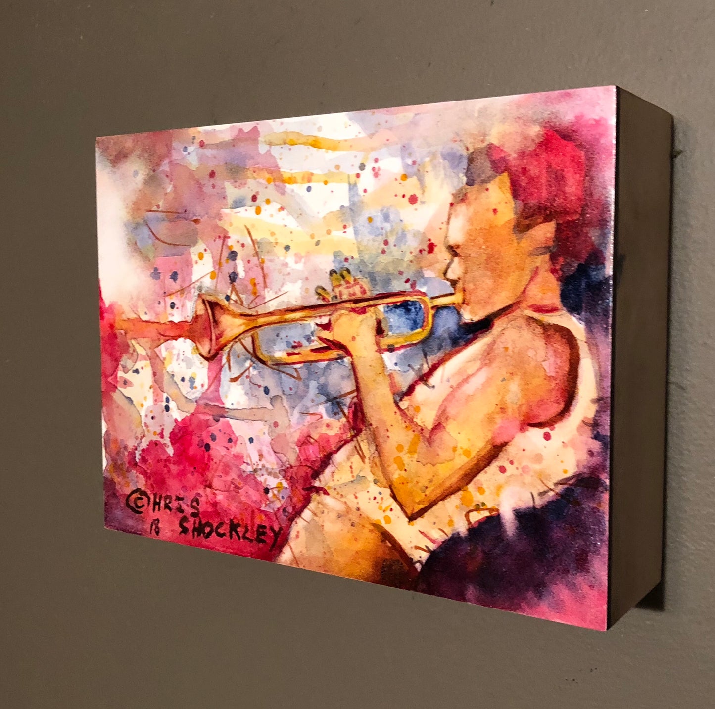 IN THE ZONE - original painting