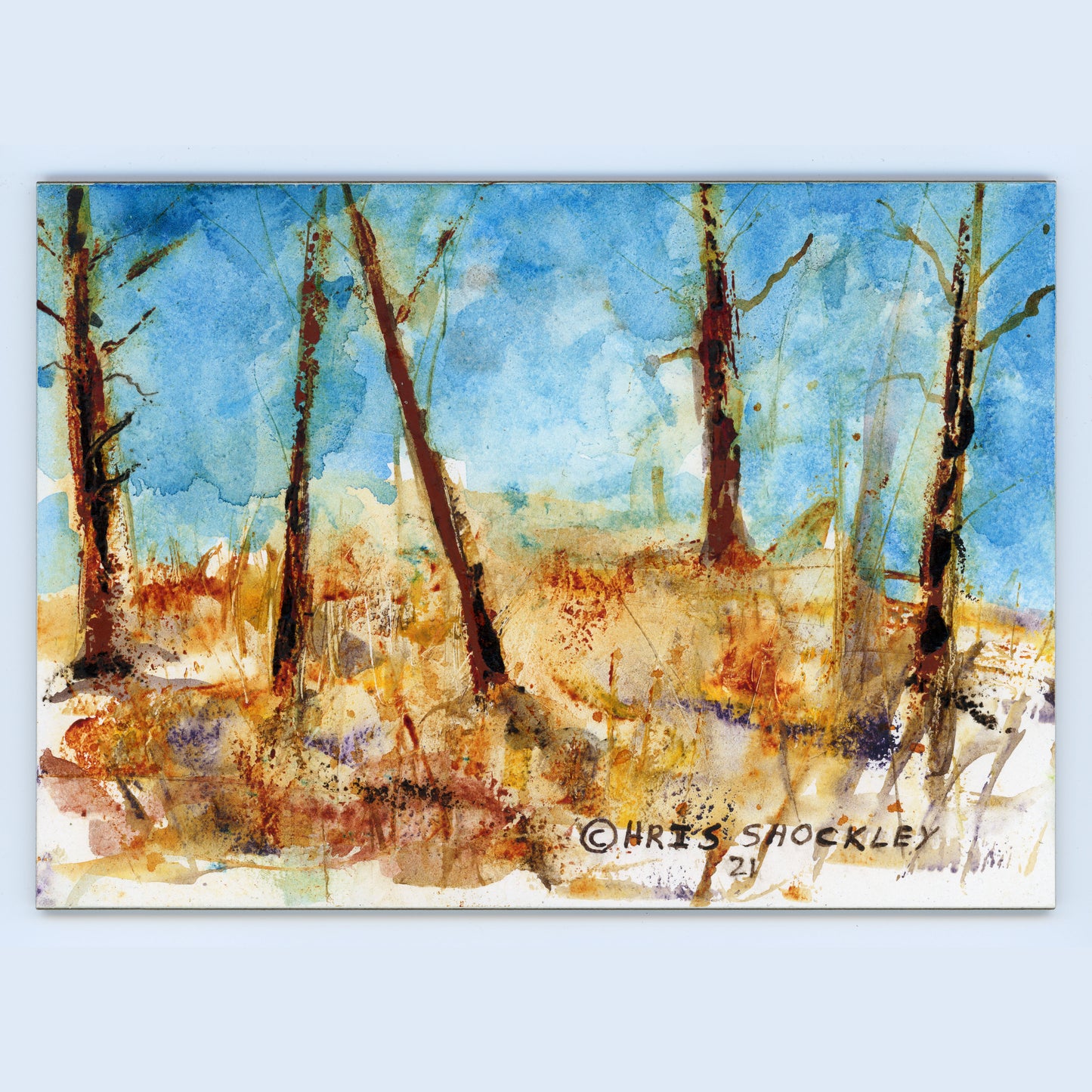 Snags - original painting