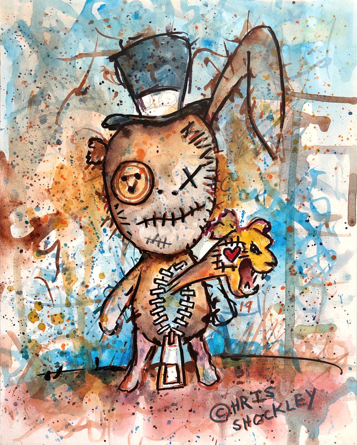 LIL MONSTER - original painting