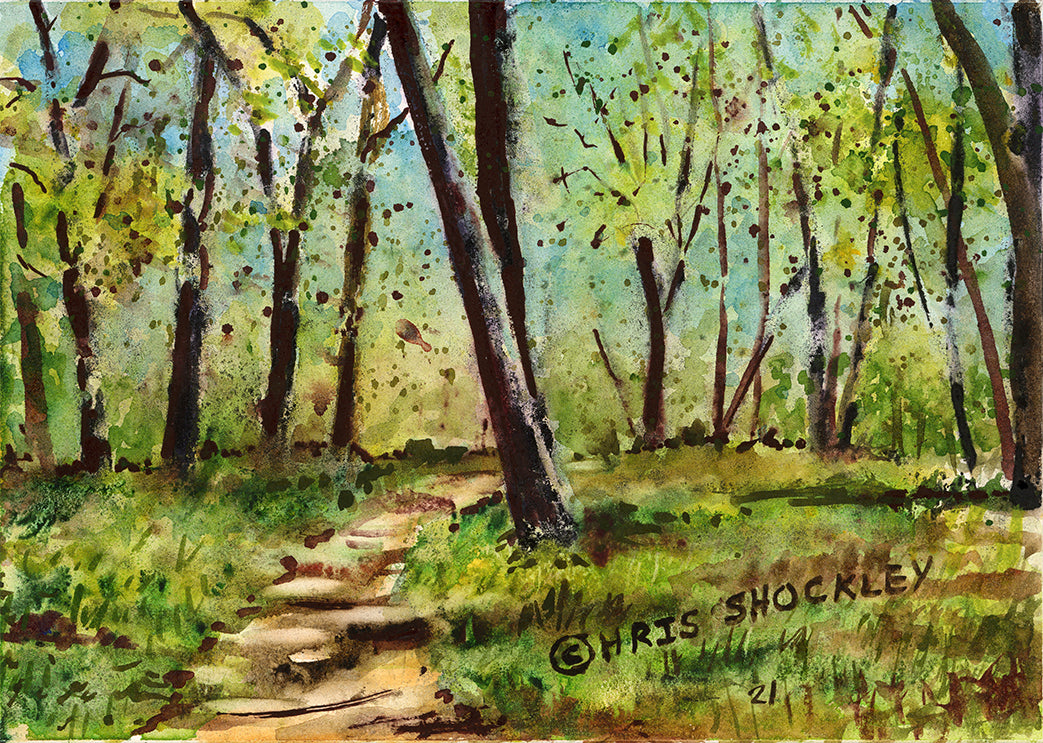 UNTITLED LANDSCAPE 2 - original painting
